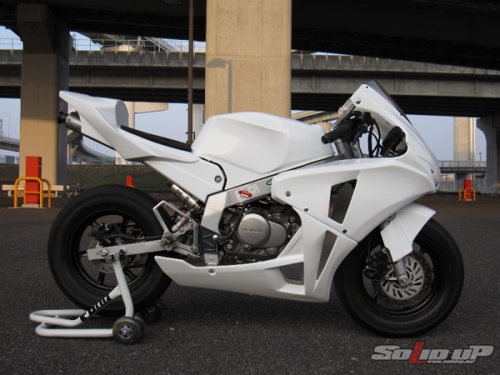 NSF100用 08:CBR1000RRレプリカ レース3パーツKIT (白ゲル) / ソリッド