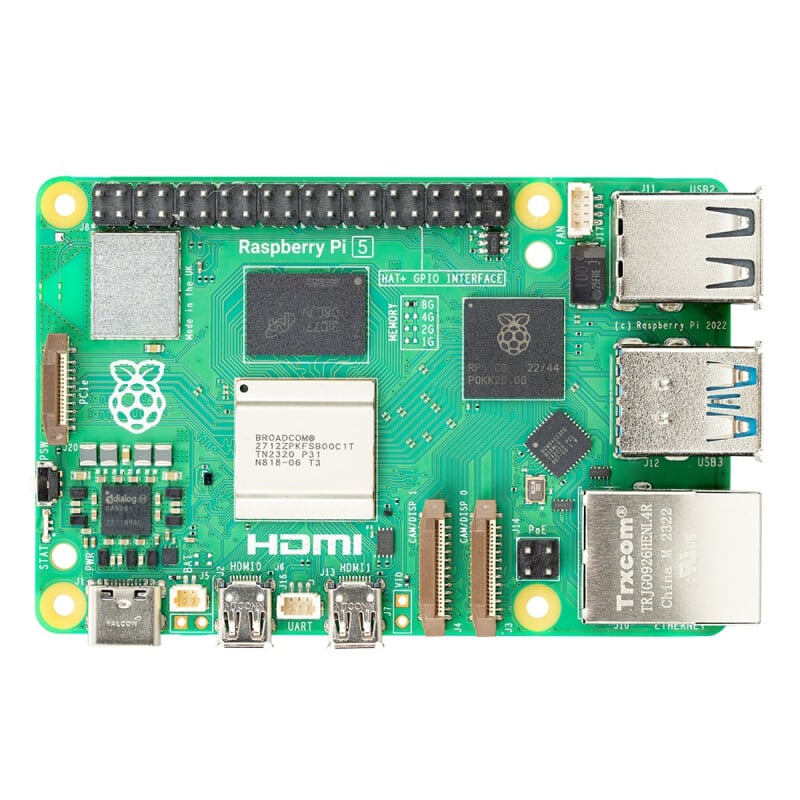 Raspberry Pi 5, 8GB - Soldered Electronics