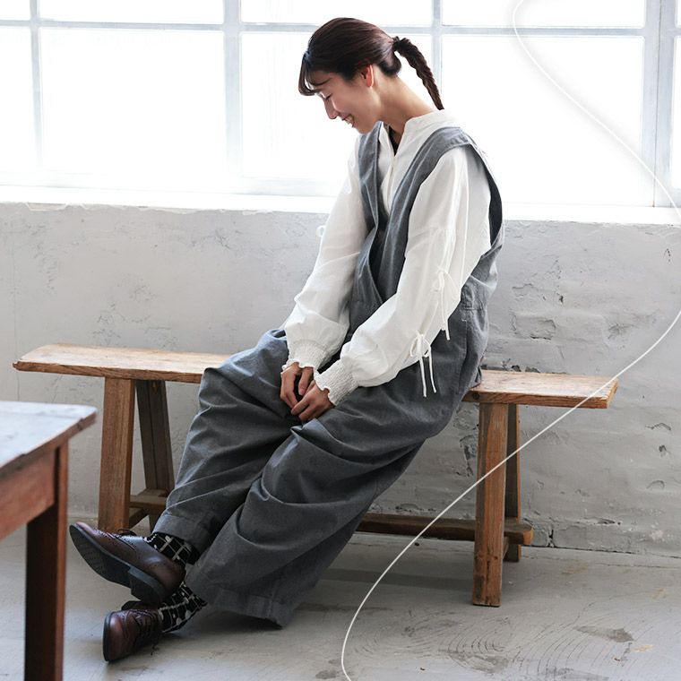 はちみつ堂袖にリボンのブラウス | soulberry