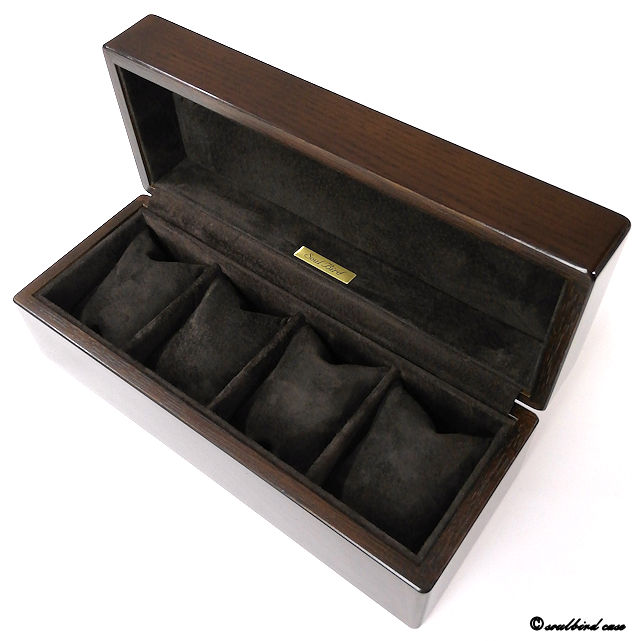 5本用オーク材時計ケース | 高級時計ケースのソウルバード