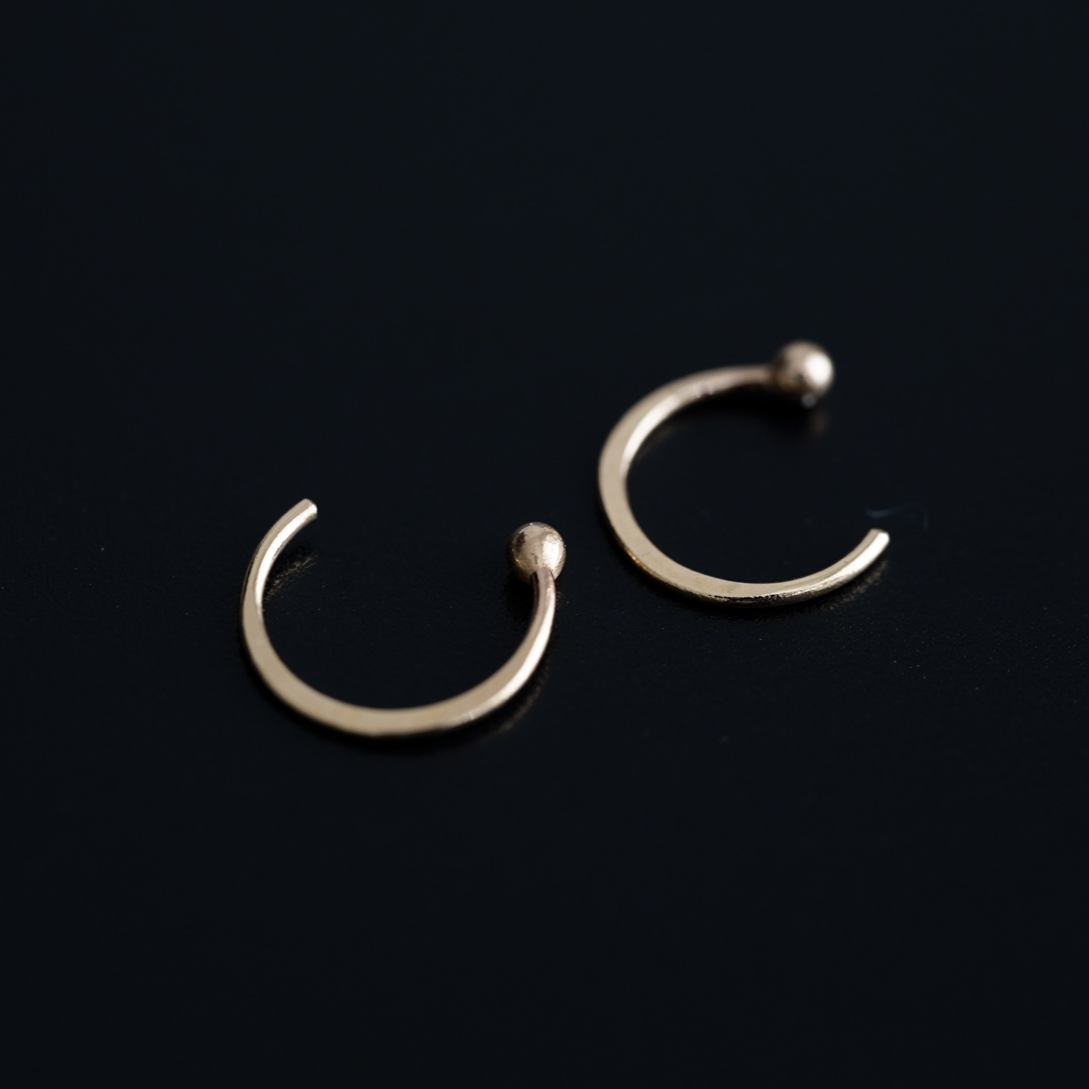 Small Hugger Earrings (Melissa Joy Manning) - SOURCE objects