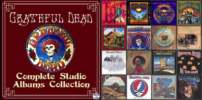 G13□グレイトフル・デッド 全アルバム＋ベスト Grateful Dead MP3CD