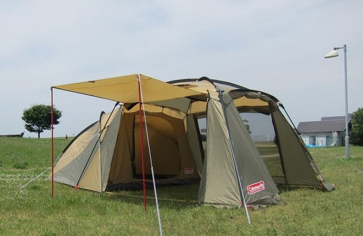 初心者のテント選びにコールマンのラウンドスクリーン2ルームハウスが