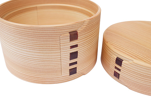 大館工芸社 大館曲げわっぱ 二ツ重丸弁当箱