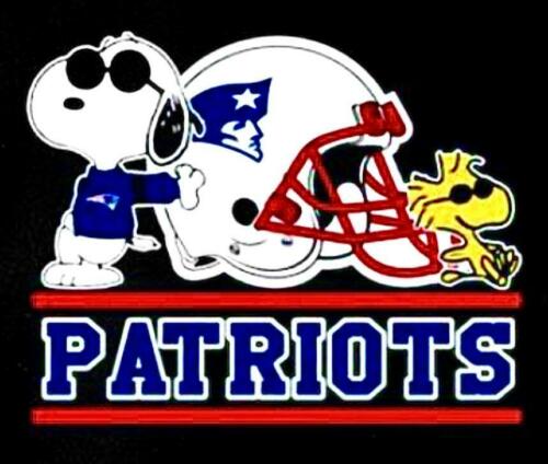 Snoopy Professional Football Indoor/Outdoor Waterproof Vinyl Decal