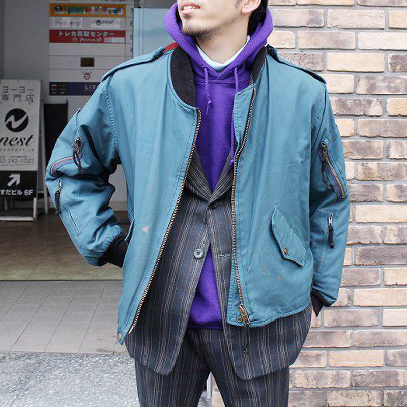 90's ROYAL CANADIAN AIR FORCE フライトジャケット（USED