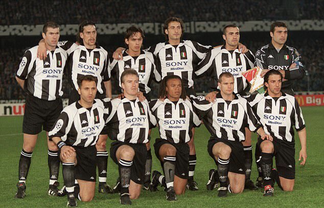 97/98シーズン ユヴェントス ホーム 10番 デル・ピエロ レトロ