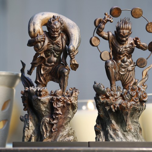 TanaCOCORO[掌] 雷神 | 仏像フィギュアのイスムウェブショップ