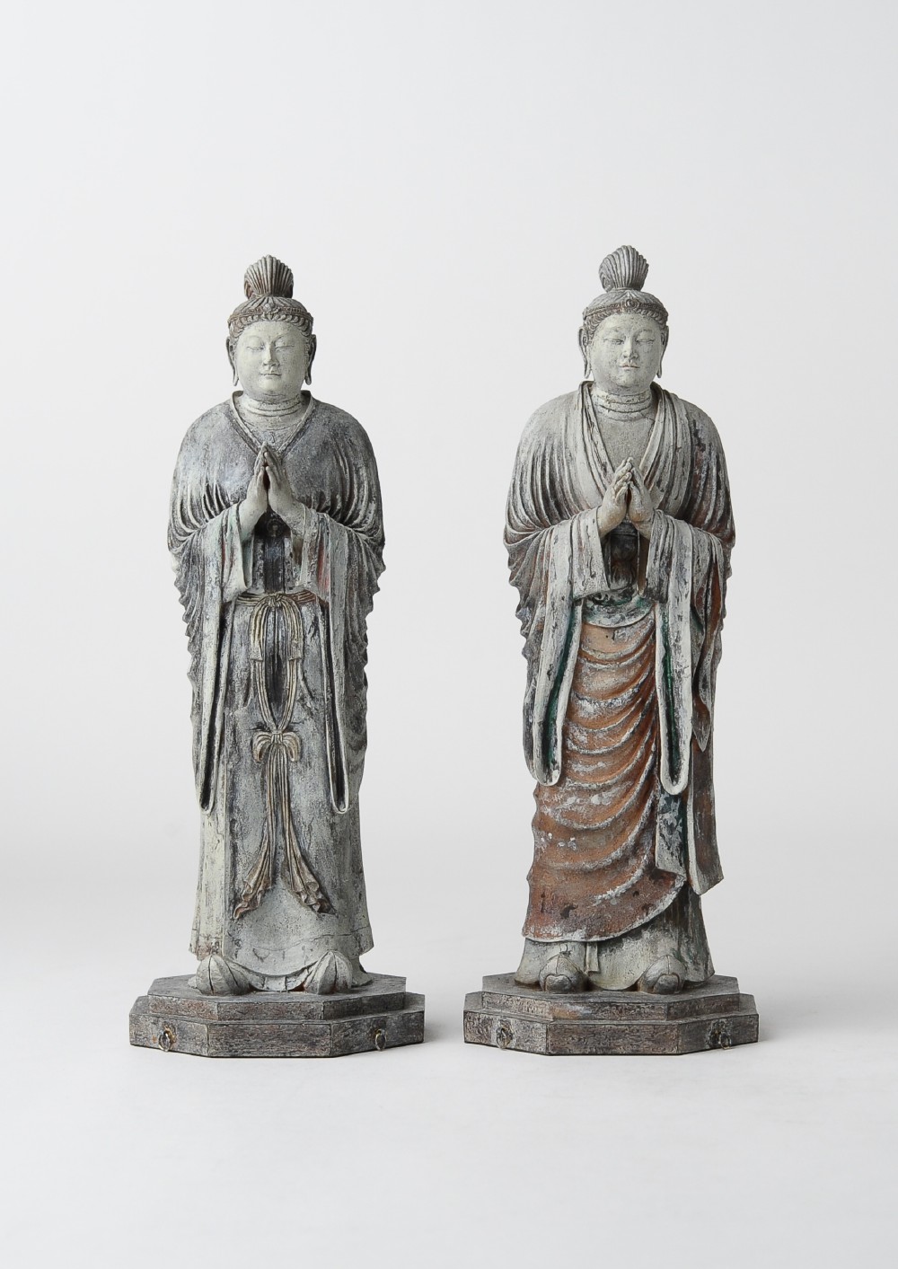 イスム 伝日光菩薩立像・伝月光菩薩立像 | 仏像フィギュアのイスム