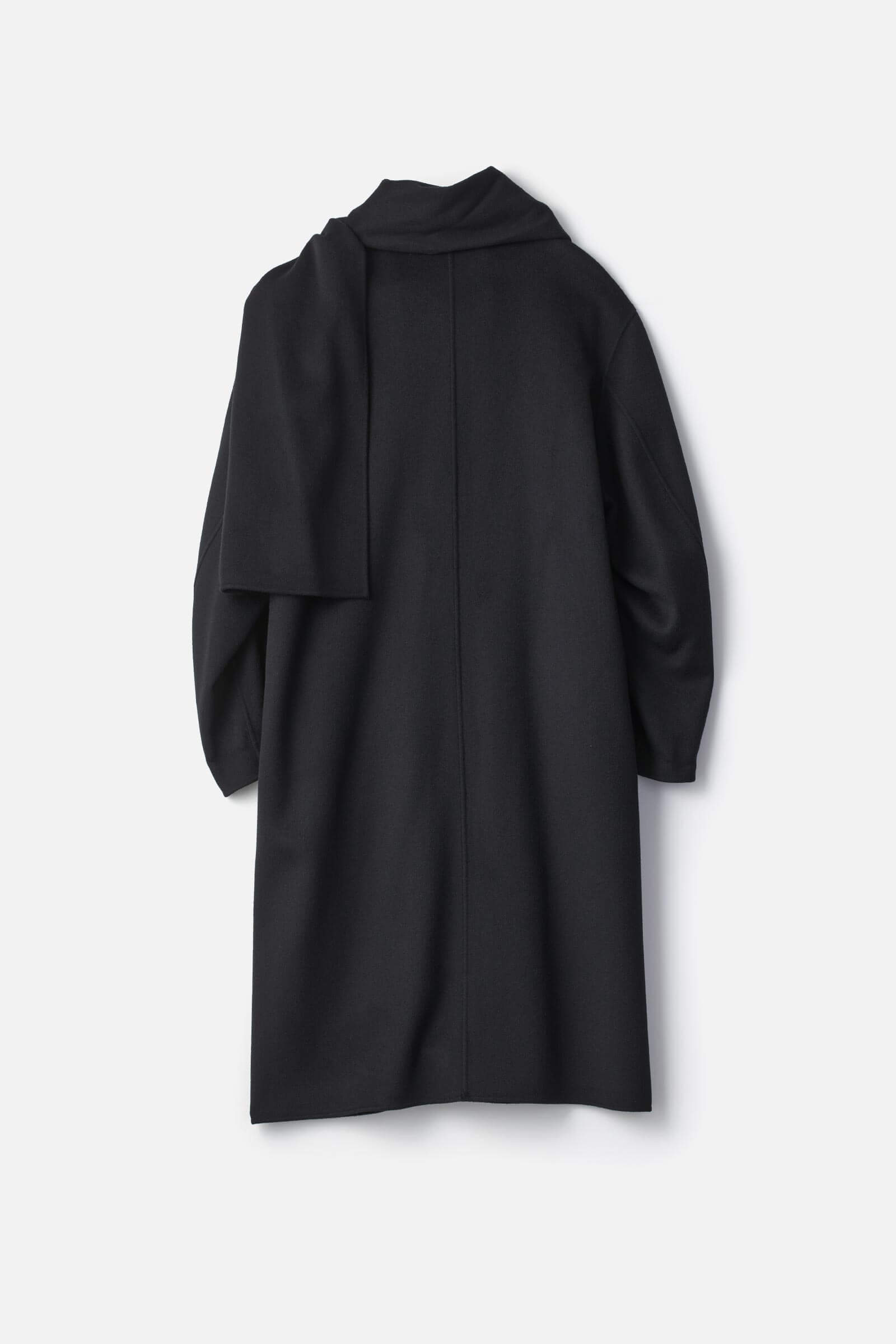 WOOL CASHMERE BEAVER REVERSIBLE STOLE COAT – ssstein