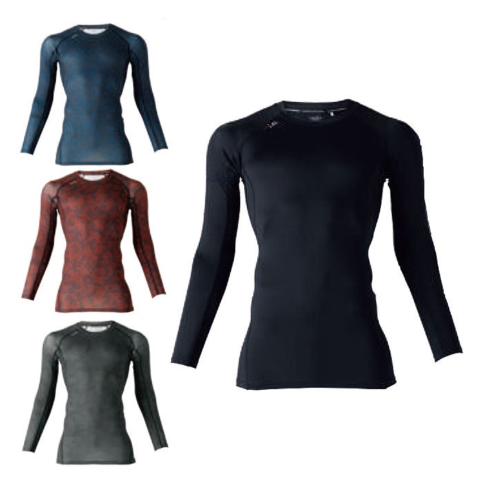 SOWA|桑和|8335-40 長袖サポートシャツ|作業服専門店SSS-UNIFORM