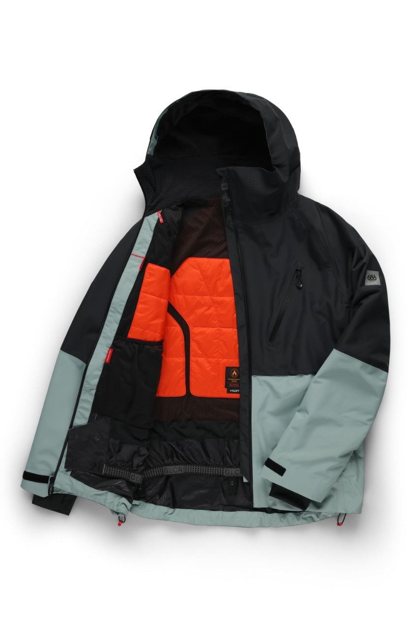 686 ロクハチロク MENS HYDRA THERMAGRAPH JACKET DUSTY MARINE 25-26