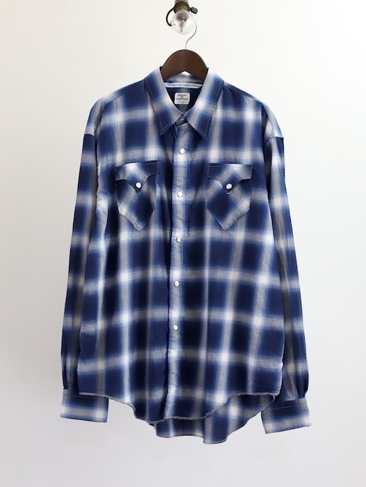 OMBRE CHECK WESTERN SHIRT [ N.O.UN ] - spares
