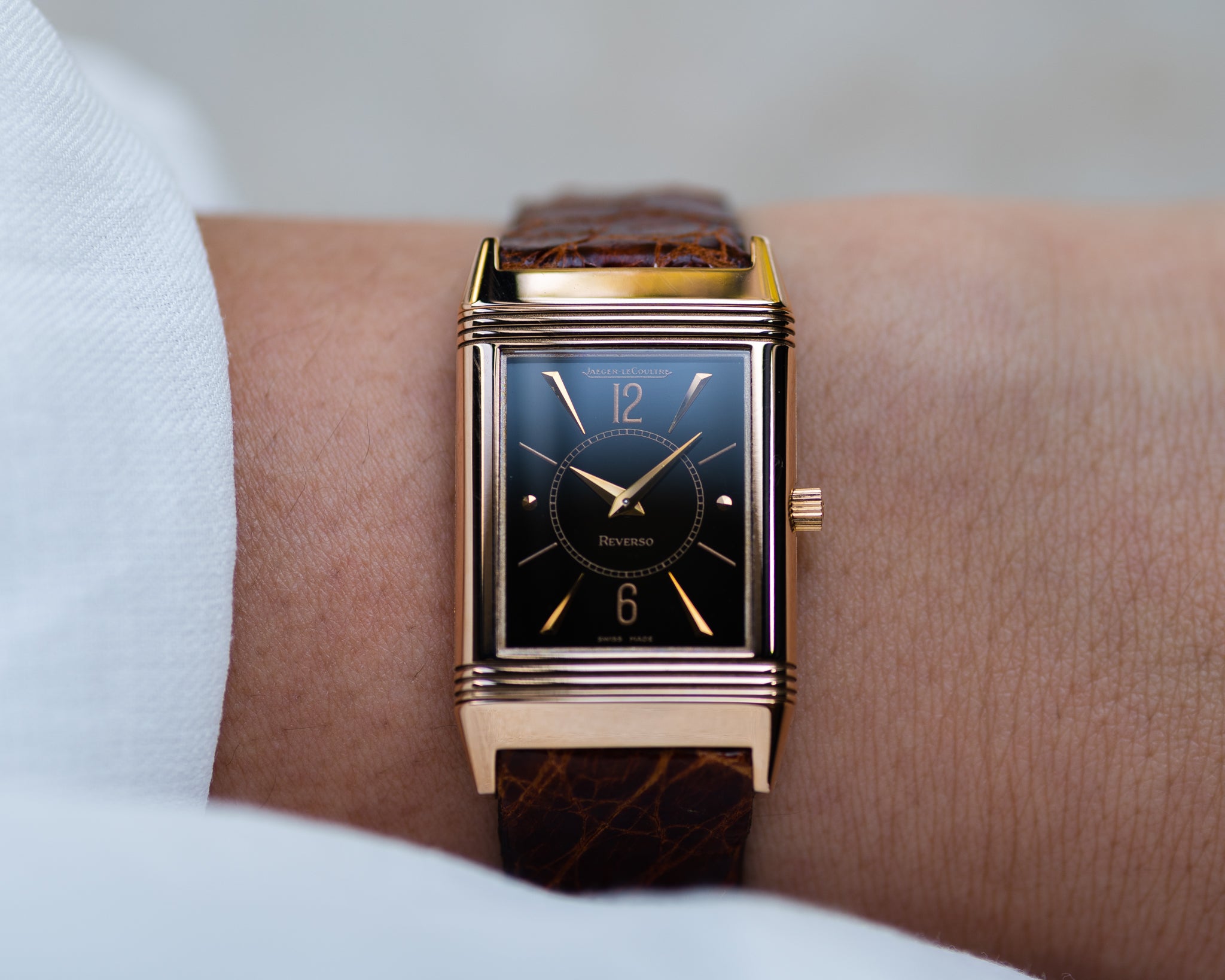 ジャガー・ルクルト レベルソ Ref 250.2.86 18K PG – Special Dial