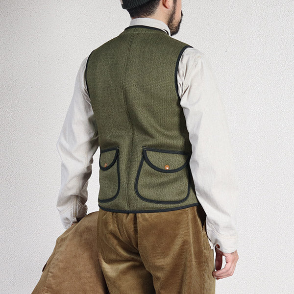 BRIDGEPORT / OUTDOOR STYLE HUNTING VEST / OLIVE GRAIN — SPEEDWAY