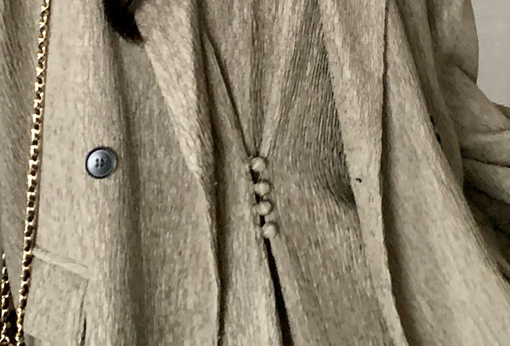 オーバーサイズジャケット×キャミワンピースセット 秋 セットアップ