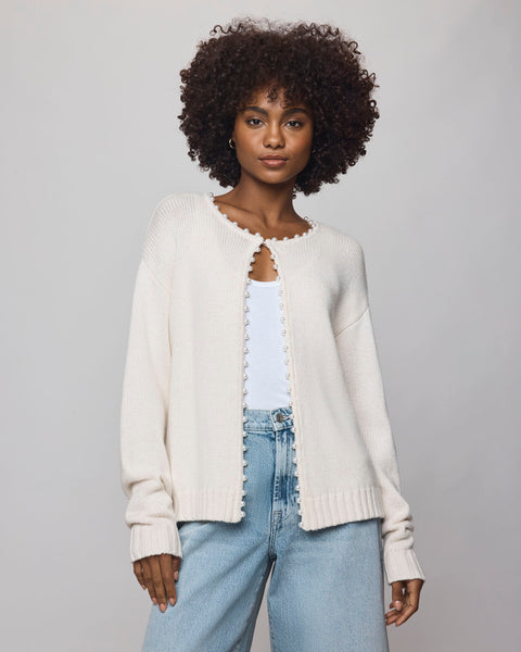 Emmy Cashblend Pearl Cardigan | Splendid