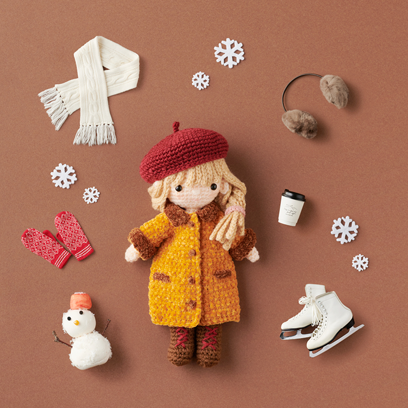 12月26日発売『推しあみ かぎ針編みの着せ替えドール』 - ニュース