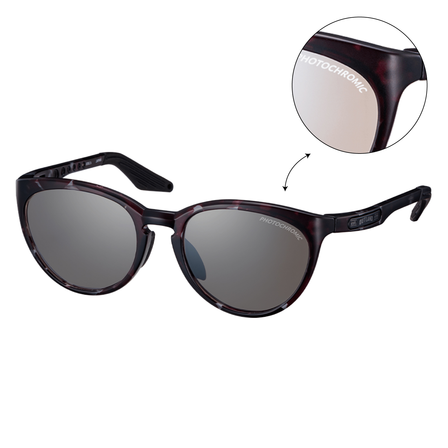 OUTLAND COLCA [OL-208 DMSM] | 【公式】SWANS 日本製スポーツアイ