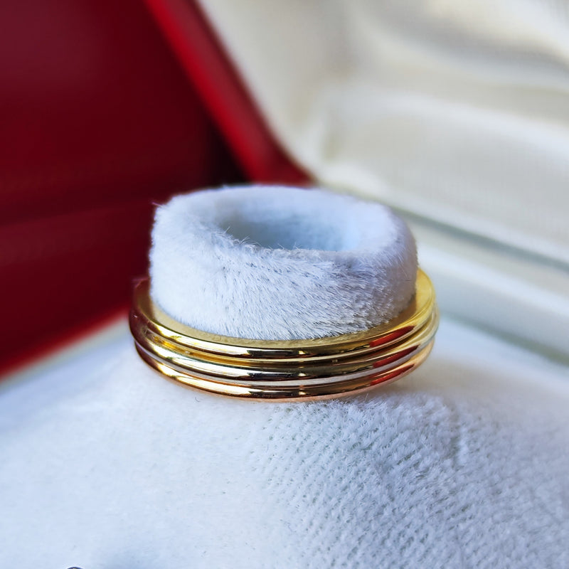 Cartier カルティエ ヴァンドーム スリーカラーリング 11号 – Mico宝飾店