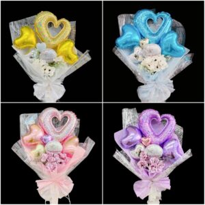 成人式ブーケ 卒業ブーケ ブーケ バルーンブーケ｜キャンディブーケと