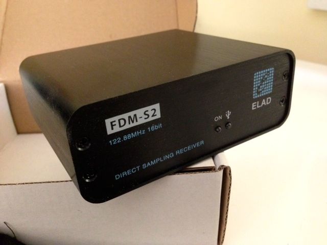 The Elad FDM-S2 SDR: Unboxing, installing, and a first recording