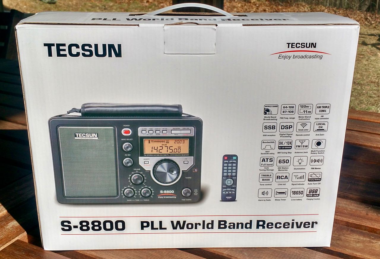 Tecsun S-8800: Unboxing, photos, and initial impressions | The