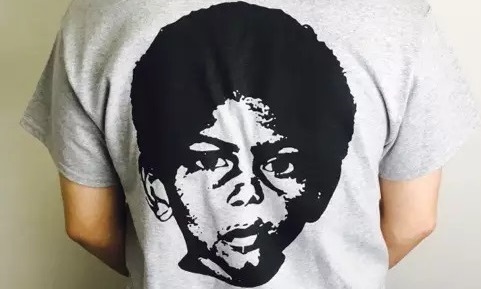 L SIZE/SOUND SIGNATURE THEO PARRISH - BLACK/GREY CREWNECK LONG