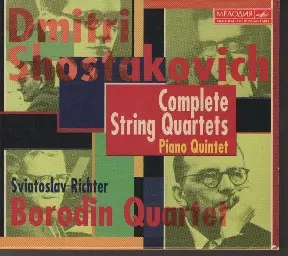ショスタコーヴィチ: 弦楽四重奏曲全集 & ピアノ五重奏曲/BORODIN
