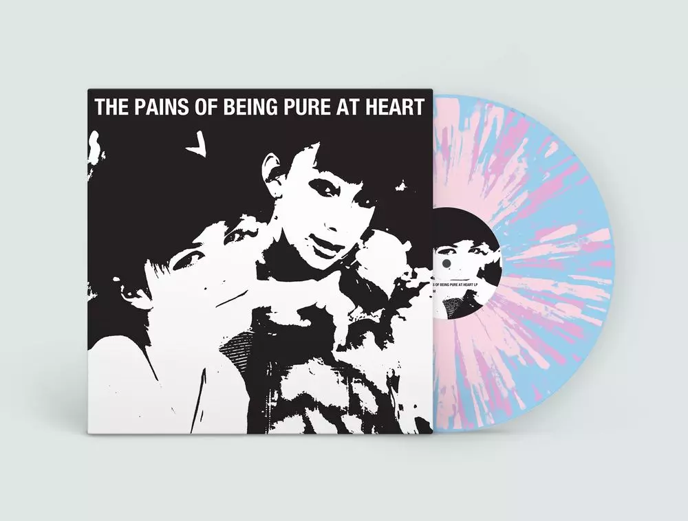 PAINS OF BEING PURE AT HEART (LIGHT BLUE BASE W/VIOLET + PINK