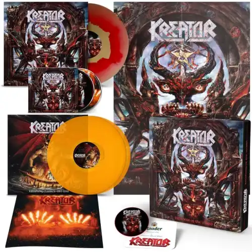 Kreator CD セット 8枚組 KRUSHERS OF THE WORLD / クラッシャーズ・オブ・ザ・ワールド/KREATOR