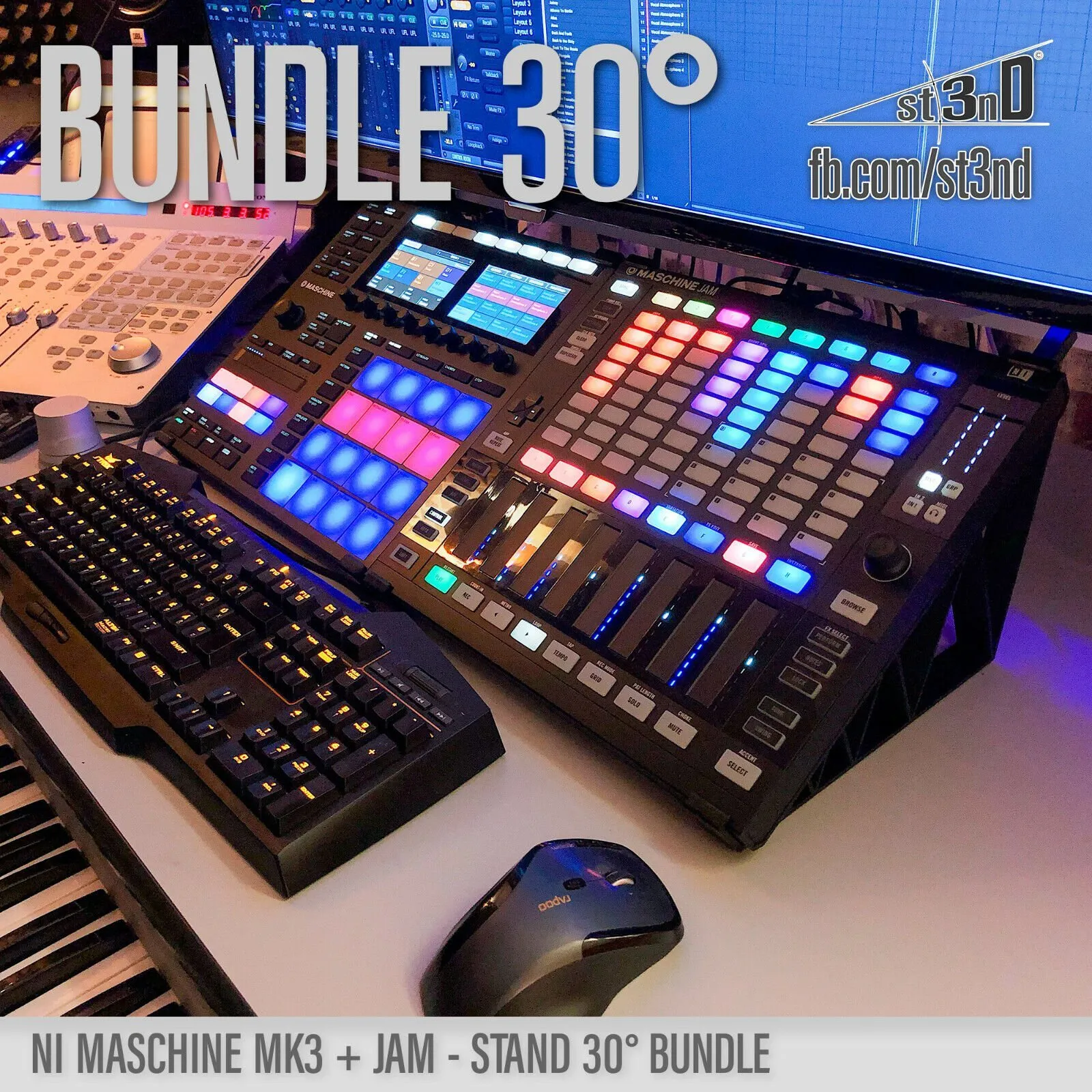 STAND BUNDLE for NATIVE INSTRUMENTS Maschine JAM and Maschine MK3
