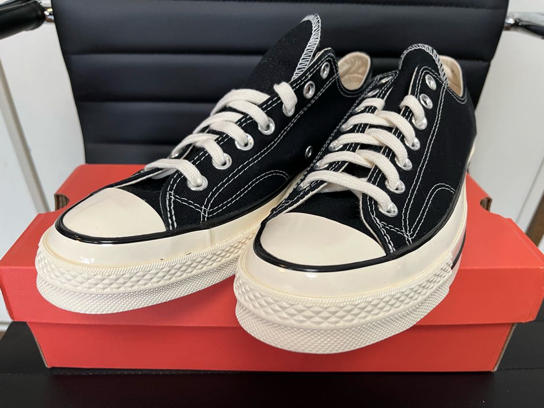 コンバース チャックテイラー CT70 OX 28.0 黒 ブラック 28cmの通販