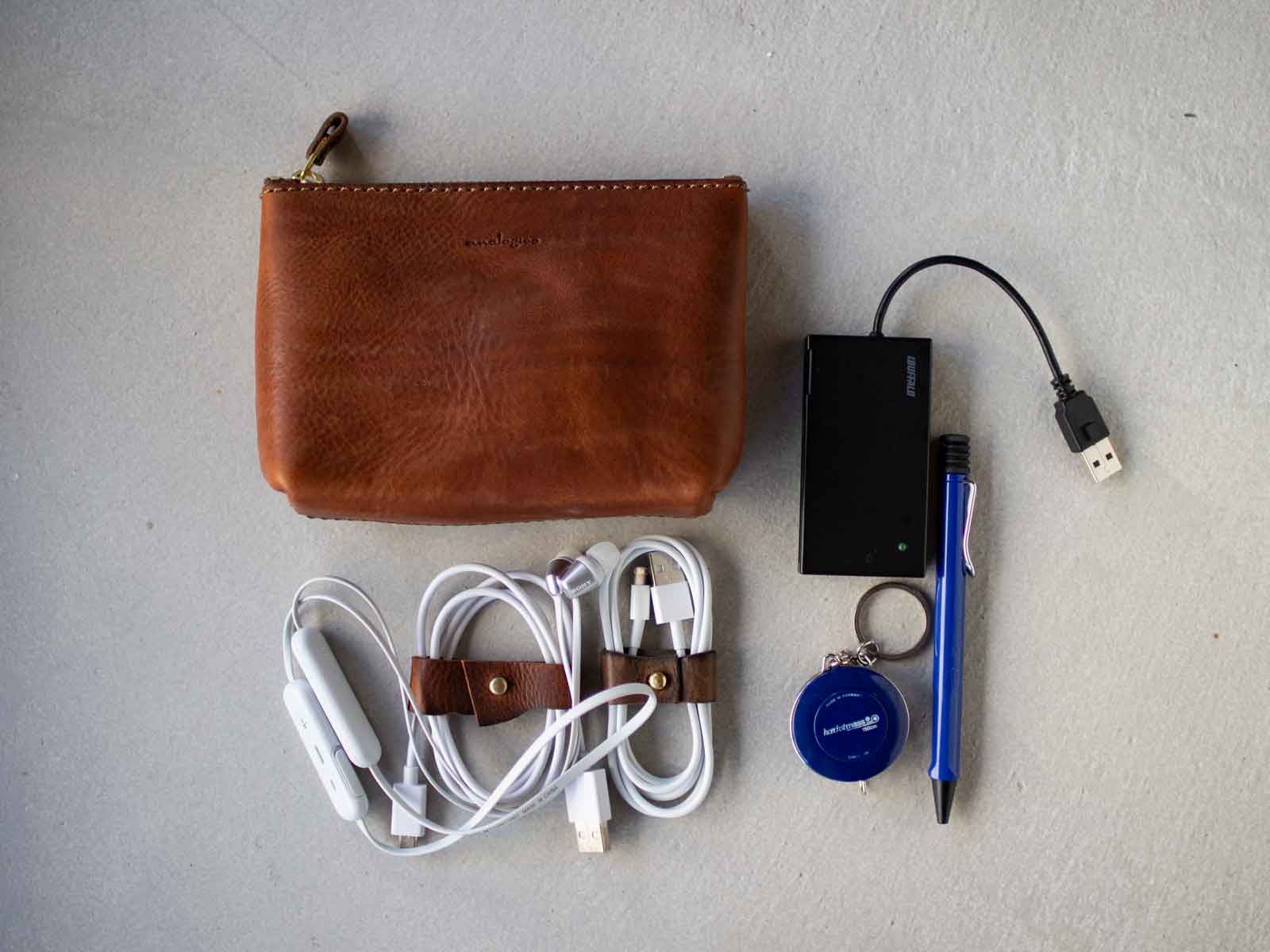 四角ポーチ S |analogico（アナロジコ）