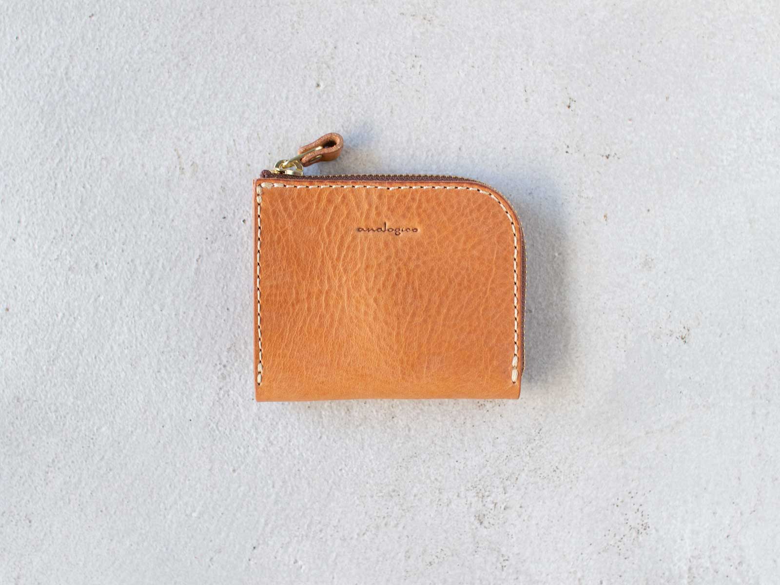 L字ファスナーミニ財布 |analogico（アナロジコ）