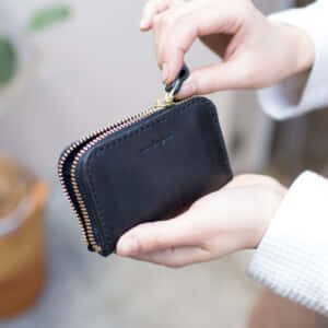 ラウンドファスナーミニ財布 |analogico（アナロジコ）