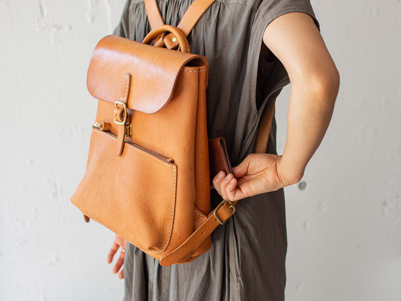 四角リュック S |analogico（アナロジコ）