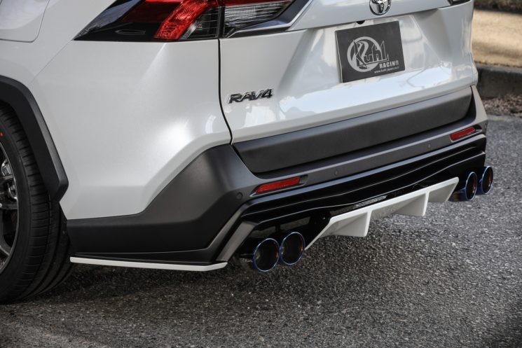 後編＞KUHLRACING新型RAV4エアロパーツ！全アイテム完成！リアウイング