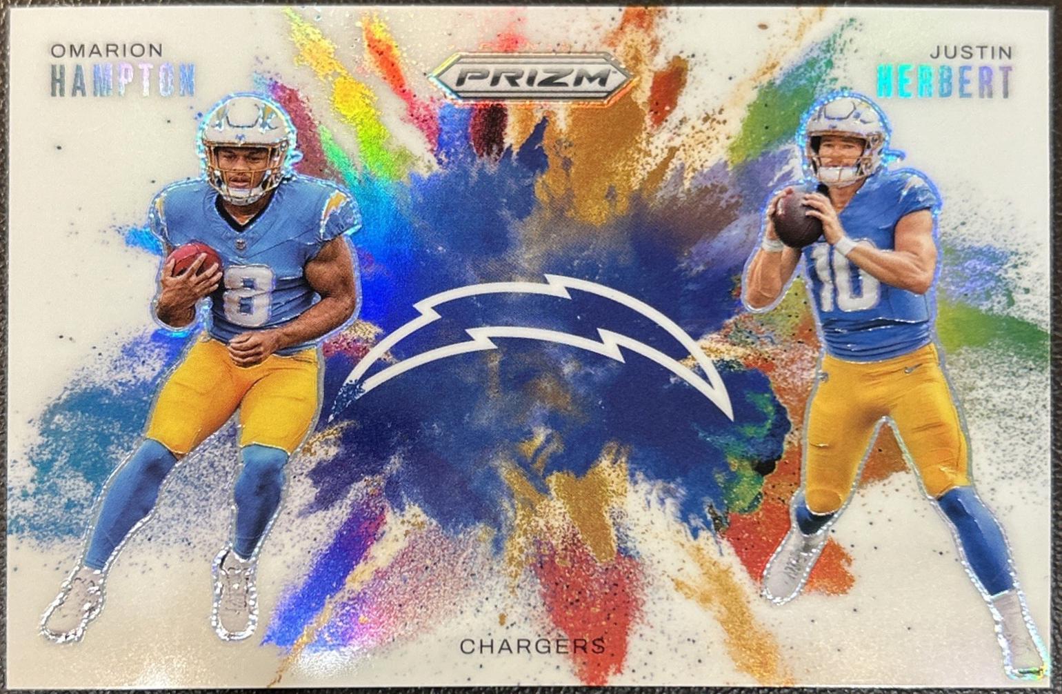 Justin Herbert / Omarion Hampton #2 Prices | 2025 Panini Prizm