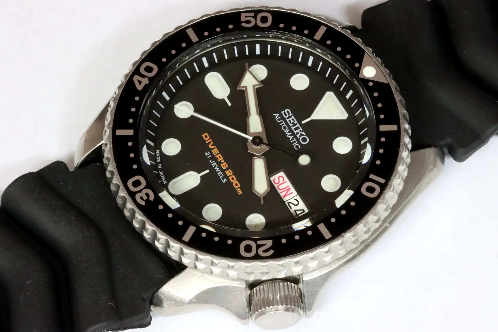 Seiko 7S26-0020 SKX007 Japanese market diver's watch