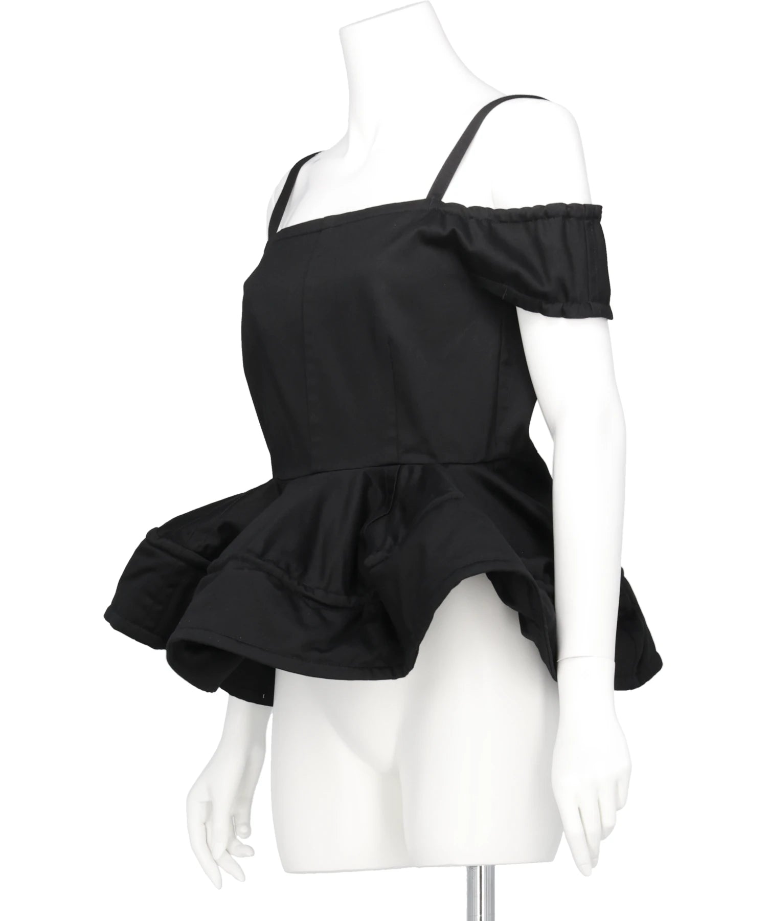 Chika Kisada(チカキサダ) 2026SS OFF SHOULDER PEPLUM TOPS CB-26049