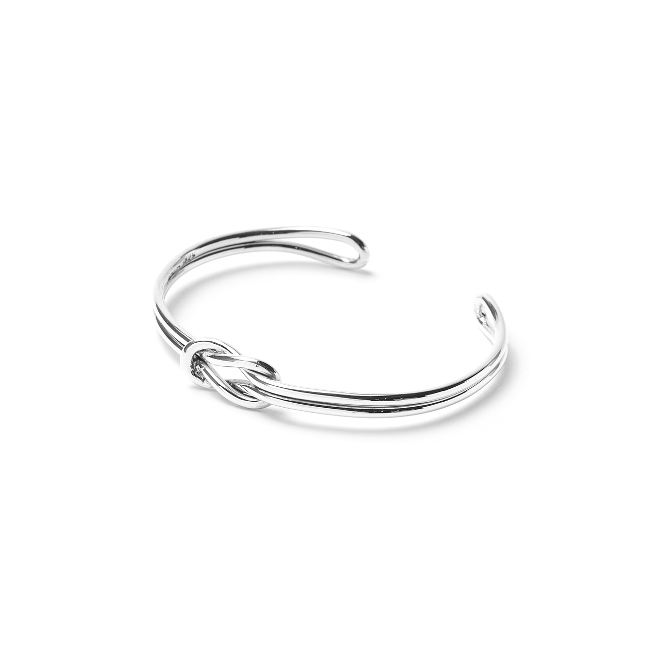 XOLO JEWELRY / ショロ ジュエリー | Double Knot Bangle - Silver 925
