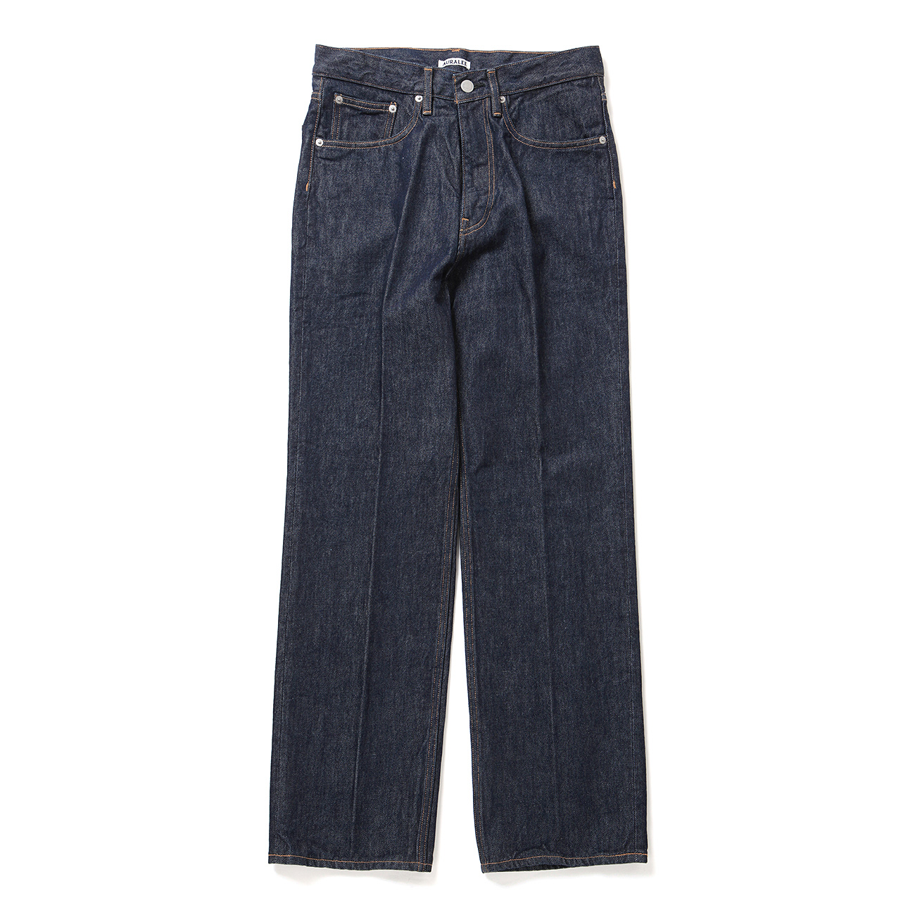 AURALEE / オーラリー | HARD TWIST DENIM 5P PANTS (メンズ) - Indigo
