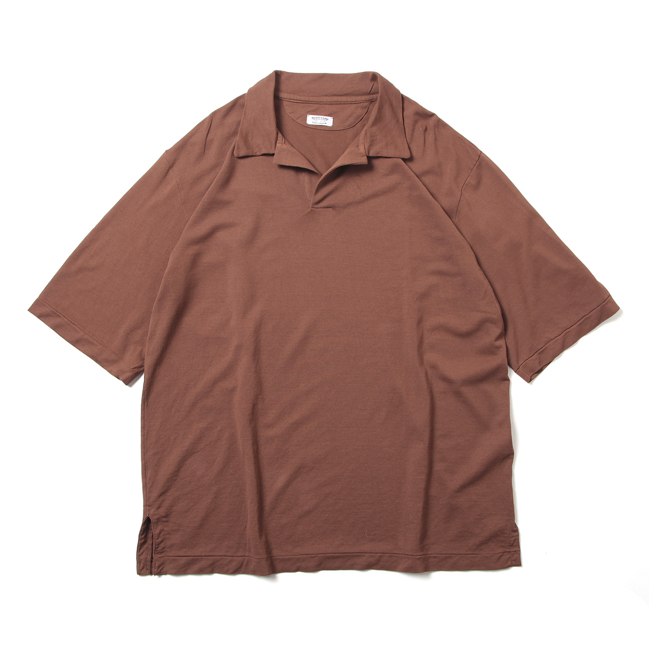 MAATEE&SONS / マーティーアンドサンズ | POLO - Brown | 通販 - 正規