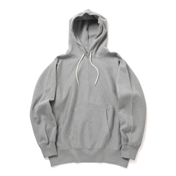 nanamica / ナナミカ | Hooded Pullover Sweat - Heather Gray | 通販