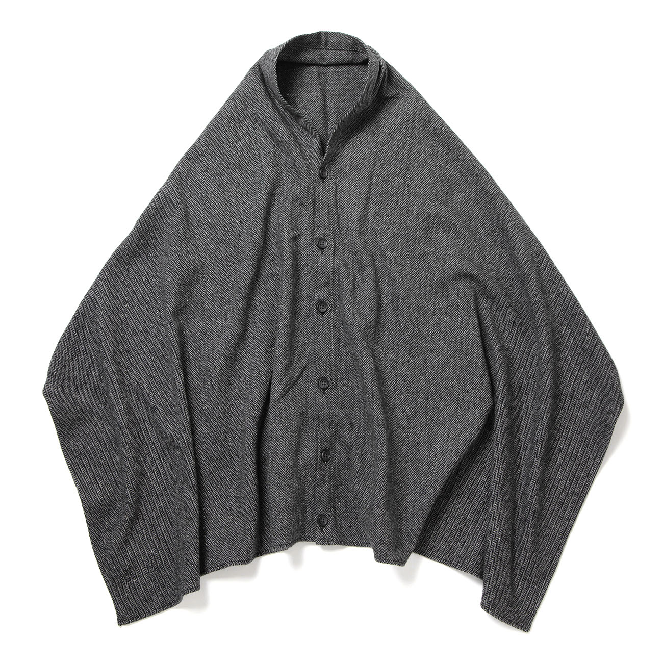 ENGINEERED GARMENTS / エンジニアドガーメンツ | Button Shawl - Poly