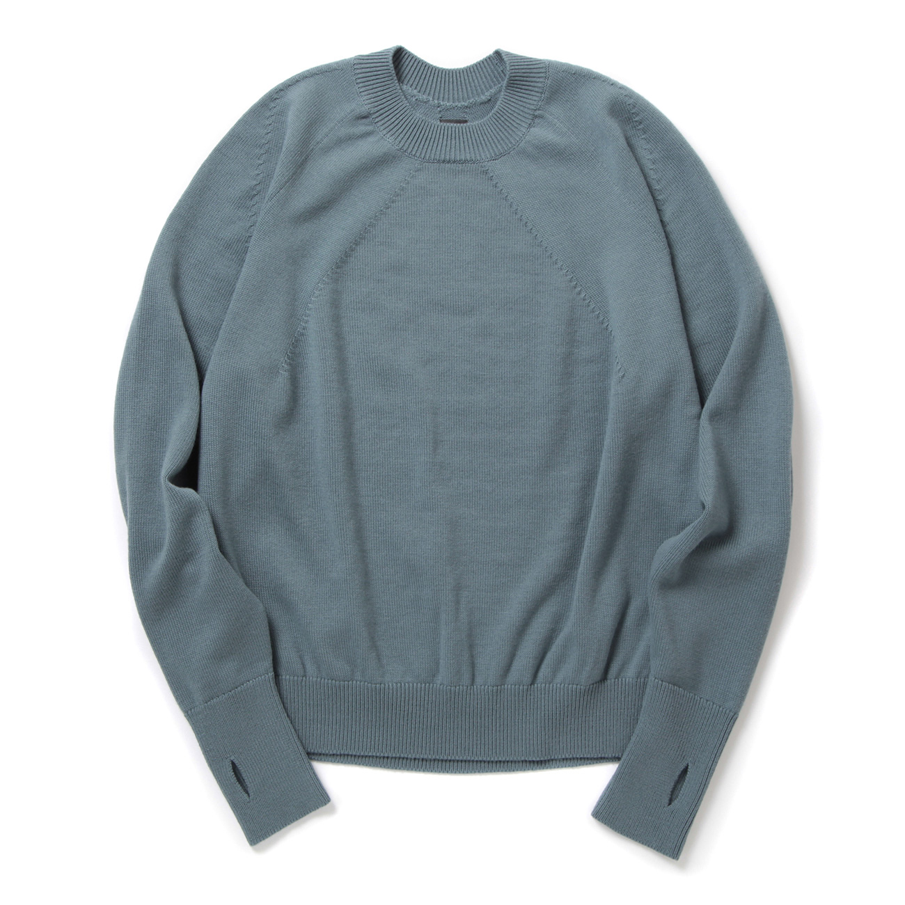 BATONER / バトナー | AGING WOOL SIGNATURE CREW NECK (メンズ