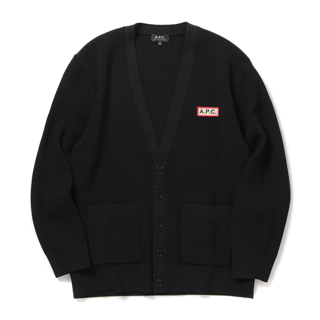 A.P.C. / アーペーセー | Leon カーディガン - Black | 通販 - 正規