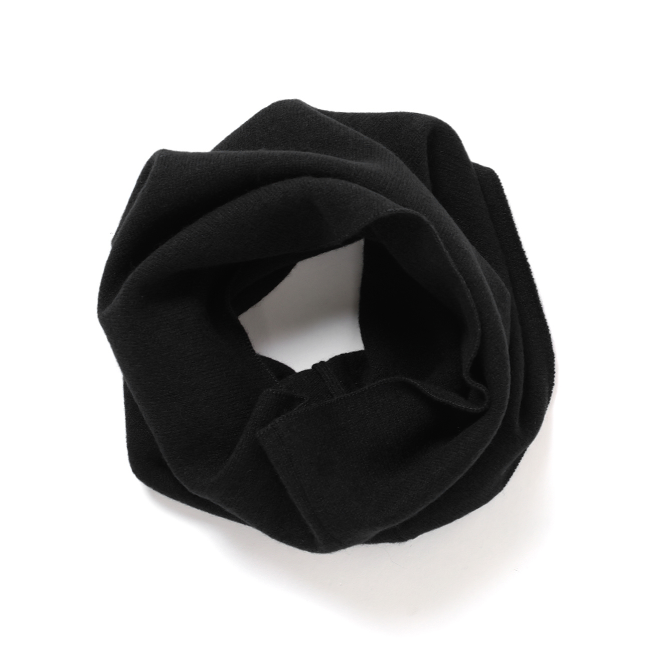COMOLI / コモリ | カシミヤ ネックウォーマー - Black | 通販 - 正規