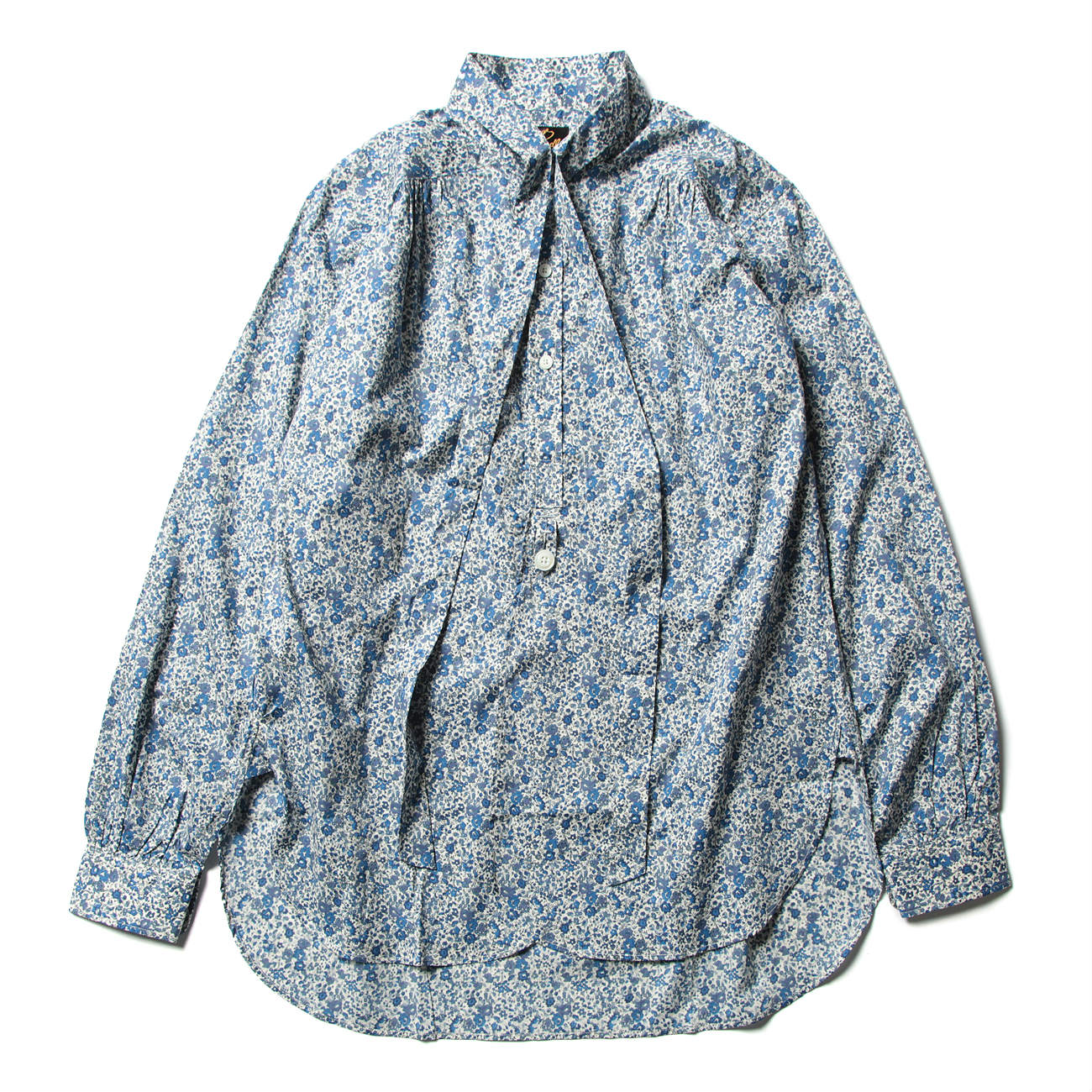 Needles / ニードルズ | Ascot Collar EDW Gather Shirt - Liberty